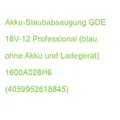 Produktbild: Akku-Staubabsaugung GDE 18V-12 Professional (blau, ohne Akku und Ladegerät) 1600