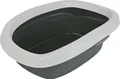 Produktbild: TRIXIE Katzentoilette Trixie Katzentoilette Carlo 1 - grau/hellgrau