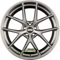 Produktbild: 4x BBS CI-R platinum silber 9x20 ET38 - LK5/112 ML82 Felge Alu