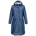 Produktbild: Schietwetter Regenjacke Damen Regenparka Emma lang, gefüttert, wasserdicht blau 40