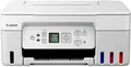 Produktbild: Canon PIXMA G3571 MegaTank - Multifunktionsdrucker - Farbe - Tintenstrahl - nachfüllbar - Legal/A4 (210 x 297 mm) (Original) - A4/Legal (Medien) - bis zu 11 ipm (Drucken) - 100 Blatt - USB 2.0, Wi-Fi(ac) - weiß (5805C026)