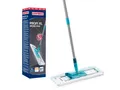 Produktbild: Leifheit Wischmopp Bodenwischer Profi XL micro duo, Waschbar bei 60°C, Wischbreite 42cm, Arbeitshöhe 146cm, Microfaser