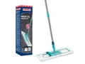 Produktbild: Leifheit Bodenwischer-Set Bodenwischer Profi XL micro duo, (3-St), Waschbar bei 60°C, Wischbreite 42cm, Arbeitshöhe 146cm, Microfaser