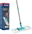 Produktbild: Leifheit Bodenwischer Profi XL micro duo Click-System 42cm Türkis Stahlstiel 146