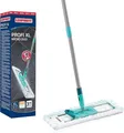 Produktbild: Leifheit rückenschonender Bodenwischer Profi XL micro Duo Stahlstiel 146cm, 360°