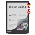 Produktbild: Pocketbook InkPad Color 3 E-Reader, 7,8'' E-Ink Farbdisplay, 32 GB, Bluetooth, Lautsprecher, wasserdicht, Grau - Dach-Version