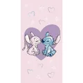 Produktbild: Disney Lilo und Stitch Love Badetuch, Strandtuch 70x140cm