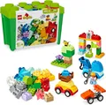 Produktbild: LEGO DUPLO Classic Steinebox Autos und LKWs, Spiel-Set mit Fahrzeugen, Spielzeug