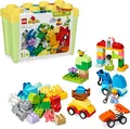 Produktbild: LEGO DUPLO Steinebox Autos und LKWs – Lernspielzeug für Jungen & Mädchen ab 1