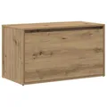 Produktbild: vidaXL Flurbank 80x40x45 cm Artisan-Eiche Holzwerkstoff, Kastenbank, Flurmöbel, Eingangsbank, Flurbank, Schuhbank, Aufbewahrungsbank, Wohnzimmerbank