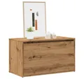 Produktbild: vidaXL Sitzbank, Flurbank 80x40x45 cm Artisan-Eiche Holzwerkstoff