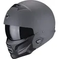 Produktbild: Scorpion EXO-Combat II Graphite Helm, grau, Größe S für Männer