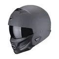 Produktbild: SCORPION Integralhelm EXO-COMBAT II GRAPHITE Dark Grau ECE 22.06