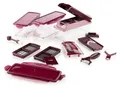 Produktbild: Nicer Dicer Plus | Set 18-tlg. : Rubinrot