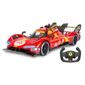 Produktbild: JAMARA Ferrari 499P 1:14 rot 2,4GHz Tür manuell - Offiziell lizenziert, detailgetreuer Innenraum, originalgetreue Lackierung, transparente Windschutzscheibe, LED Licht, RC-Auto