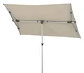 Produktbild: Schneider Sonnenschirm Novara, natur, 190 x 140 cm rechteckig, 758-02, Gestell Alu/Stahl, Bespannung Polyester, 5 kg