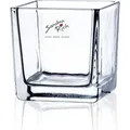 Produktbild: Sandra Rich Serie CUBE Vase Windlicht Glas Würfel eckig 8 cm - Transparent
