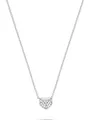 Produktbild: JETTE Silberkette JETTE Damen-Kette 925er Silber 16 Zirkonia Herz, BELOVED