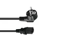 Produktbild: OMNITRONIC Kaltgeräte Netzkabel 3x1,5 10m sw