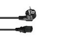 Produktbild: OMNITRONIC Kaltgeräte Netzkabel 3x1,5 10m sw