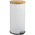 Produktbild: 5five Simply Smart - Mülleimer Natureo, 30 L, Metall, Weiß - 5five Simple Smart