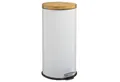 Produktbild: 5five Simply Smart Mülleimer Mülleimer NATUREO, 30 L, Metall, weiß - 5five Simple Smart
