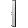 Produktbild: Glastür mit Metallrahmen   ¦ Maße (cm): B: 37,3 H: 209,6 T: 2.0