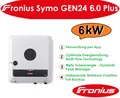 Produktbild: FRONIUS SYMO GEN24 6.0 PLUS 6000W Hybrid Wechselrichter - Solaranlagen mit WLAN