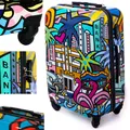 Produktbild: RGL 5188XL Mittelgroß Koffer Reisekoffer Hartschale Rollen Zahlenschloss Picasso
