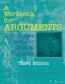 Produktbild: A Workbook for Arguments: A Complete Course in Critical Thinking
