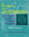 Produktbild: David R. Morrow Anthony Weston A Workbook for Arguments (Taschenbuch)