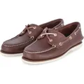 Produktbild: TIMBERLAND – Klassischer 2-Eye-Bootsschuh für Herren – Größe 41 - Rot - 41