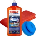 Produktbild: Autopolitur Set SONAX XTREME Ceramic Polish All-in-One+ Lackpuck XL blau & Tuch