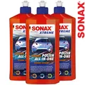 Produktbild: 3x SONAX XTREME Ceramic Polish All-in-One Auto Lack Politur & Versiegelung 500ml