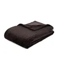 Produktbild: Gözze - Kuschelweiche Wohndecke in Cord Optik, 1620g/Stück, 150 x 200 cm - Dunkelbraun
