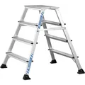 Produktbild: Zarges klappbares Arbeitspodest XLstep P (2 x 4 Stufen, 60 x 30 cm)