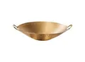 Produktbild: riess-ambiente Deko Schale ORIENT - 55cm gold Metall Hammerschlag Design Handgearbeitet