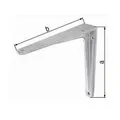 Produktbild: Gah Konsole L.300mm H.250mm Alu-Guss Trgf.90kg Konsolen 804053 Konsole