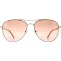 Produktbild: Guess Aviator Womens Glänzend Rose Gold Braun Gradient GF6143
