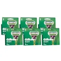 Produktbild: Gillette Body 6 x 4 er Klingen Rasierklingen für den Körper Herrenklingen Set