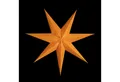 Produktbild: STERNTALER Dekostern 20775, Dekostern Weihnachtsstern Papier Samt Faltstern Orange 75cm