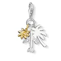 Produktbild: Thomas Sabo Damen Charm-Anhänger Sonne Flugzeug Palme Charm Club 925 Sterling Silber 1430-413-21