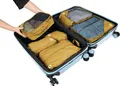Produktbild: Reise-Packtaschen Organizer-Set 7-teilig Kofferorganizer Packhilfe Packing Cubes Reisebeutel wasserfest Packwürfeln Kleidertaschen Aufbewahrung Gepäck-Organizer