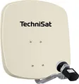Produktbild: TechniSat DIGIDISH 45 – Satelliten-Schüssel für 1 Teilnehmer (45 cm kleine Sat Anlage - Komplettset mit Wandhalterung und Satfinder V/H-LNB) beige