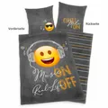 Produktbild: Emot!x 4459272039 - Bettwäsche, 80x80 cm + 155x220 cm, 100% Baumwolle