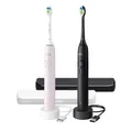 Produktbild: PHILIPS Sonicare 3100 HX4072/42 Elektrische Zahnbürste Schwarz, Hellrosa, Reinig