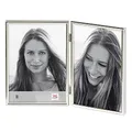 Produktbild: walther design Bilderrahmen silber 2X 9x13 cm Chloe Portraitrahmen WD219S