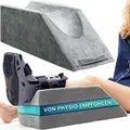 Produktbild: Beinkissen zum Hochlagern – Keilkissen 68x25x22 cm MemorySchaum – Beinerhöhun...