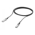 Produktbild: UbiQuiti 25 GBase Direktanschlusskabel SFP+ zu 3 m 5.2 mm passiv Schwarz