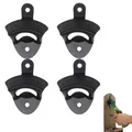 Produktbild: 4 PCS Flaschenöffner Wand Flaschenöffner für Die Wand für Innen Außen Gusseisen